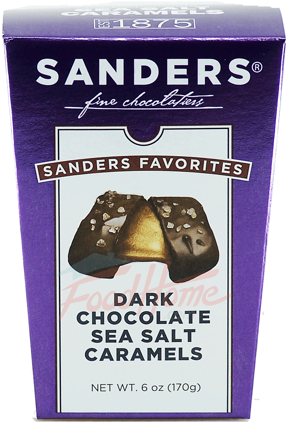 Sander's fine chocolatiers dark chocolate sea salt caramels Full-Size Picture